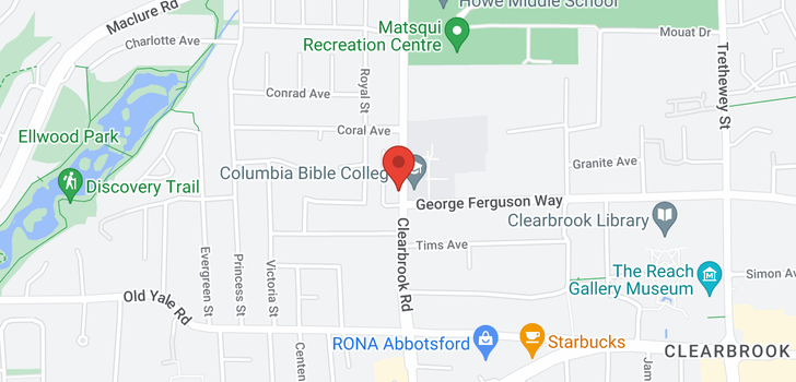 map of 2905 CLEARBROOK ROAD